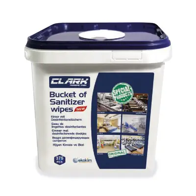 Clark Sanitizer Wipes - Arı Ambalaj